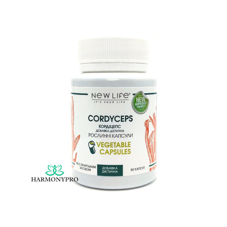 Кордіцепс 60 капсул / Cordyceps